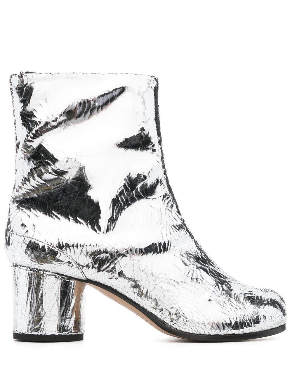 70mm Metallic Ankle Boots Product Image