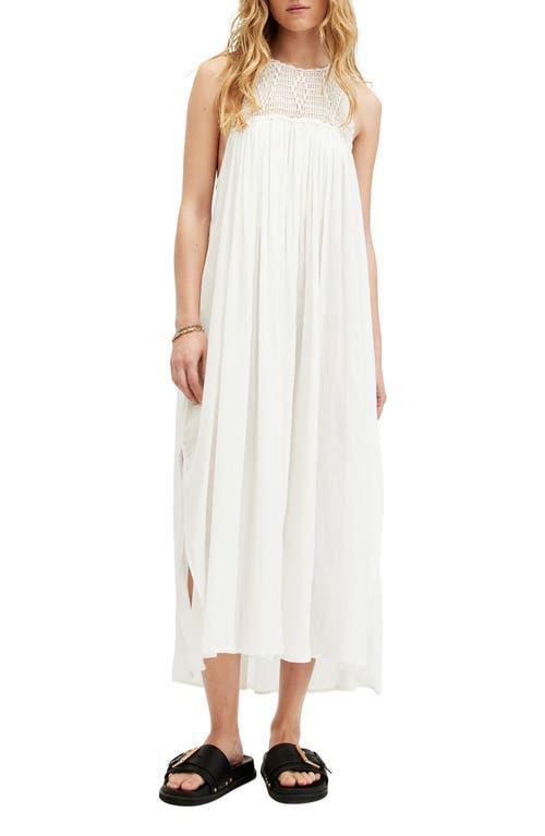 Corrs Crochet Maxi Dress In Chalk White Product Image