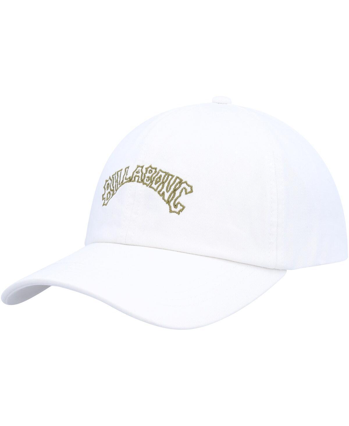 Womens Billabong White Dad Cap Adjustable Hat Product Image