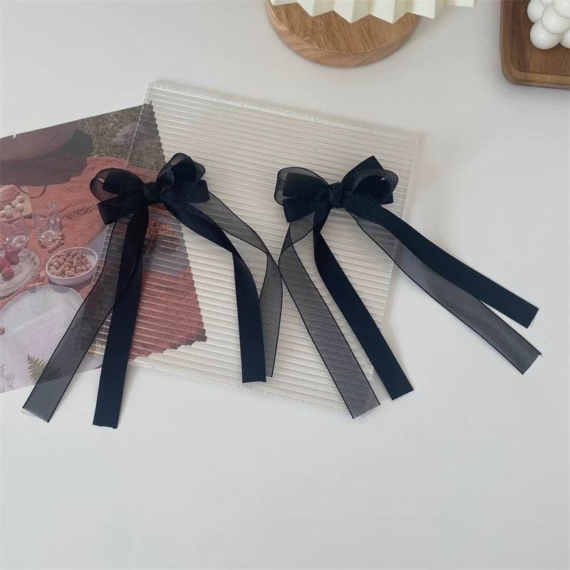 Double Bow Hair Clip Product Image