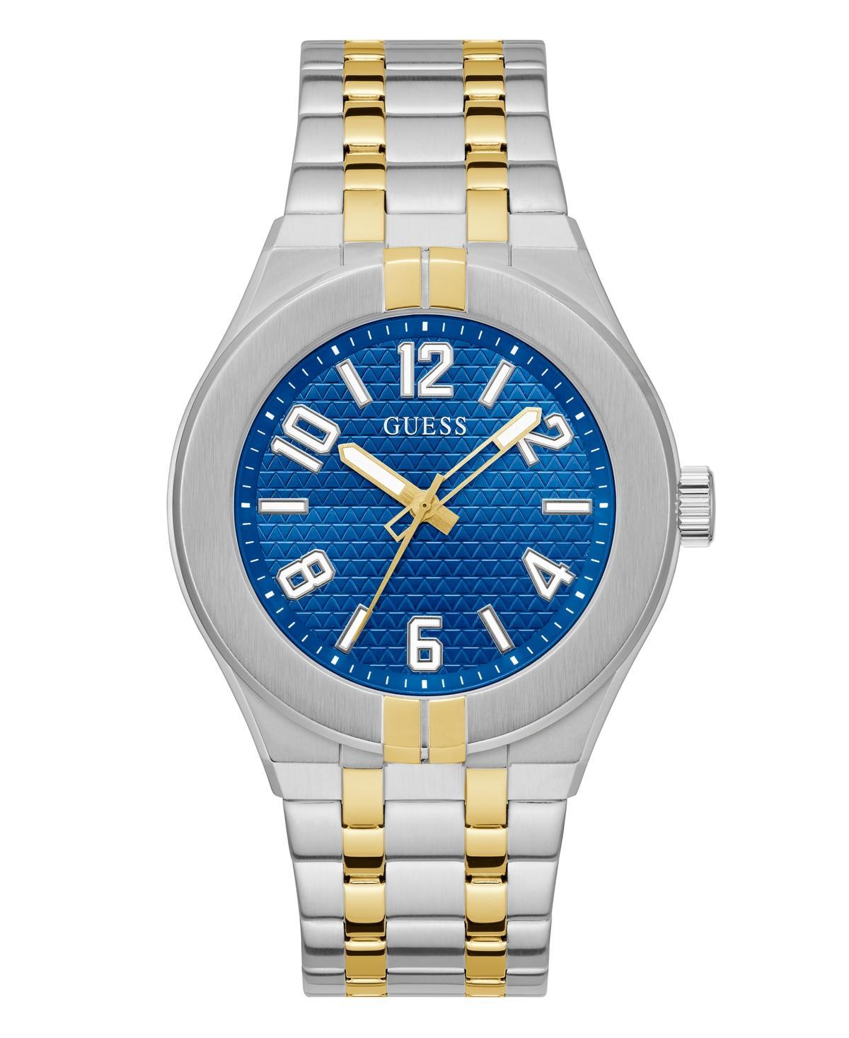 Guess Mens Analog Two-Tone Stainless Steel Watch 44mm Product Image