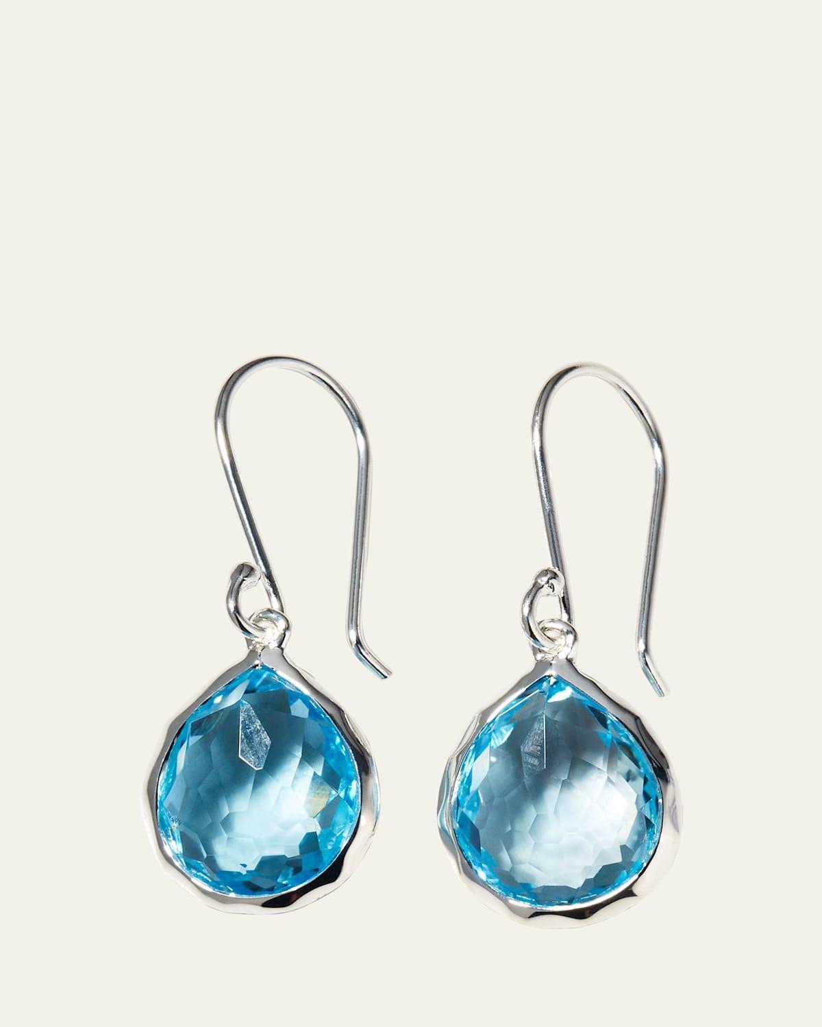 Mini Teardrop Earrings in Sterling Silver Product Image