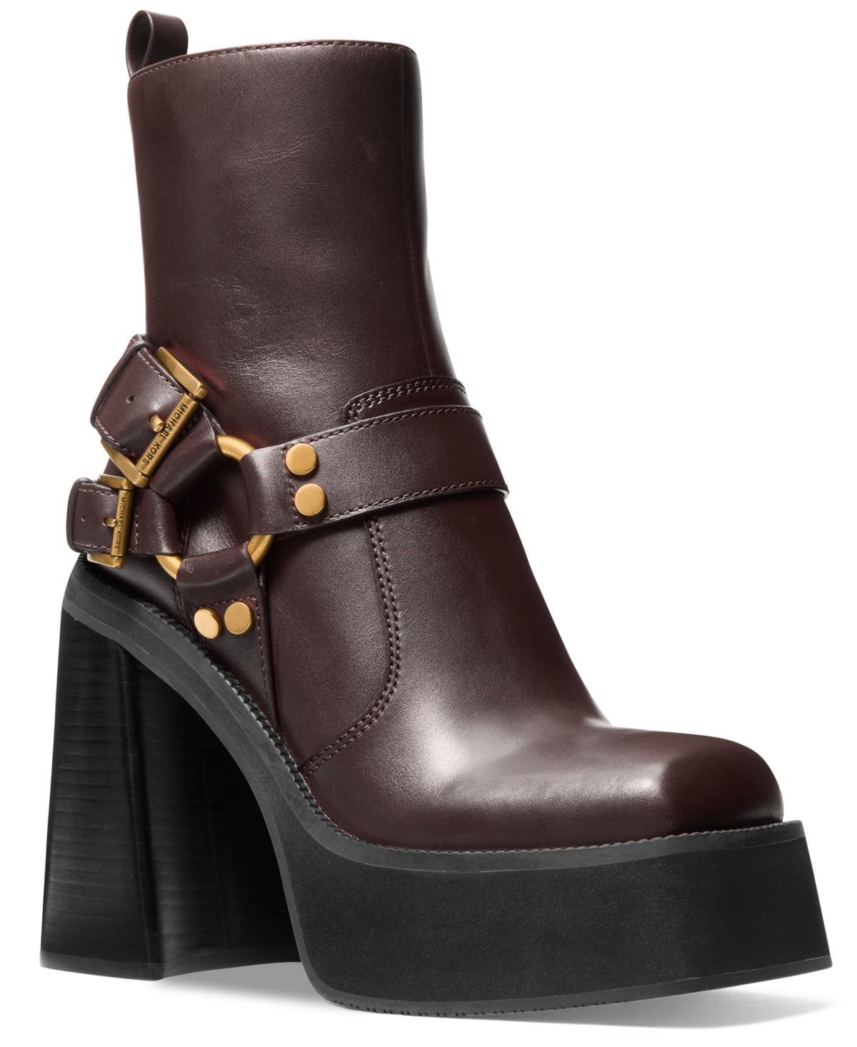 MICHAEL Michael Kors Crosby Moto Bootie Women's Boots Product Image