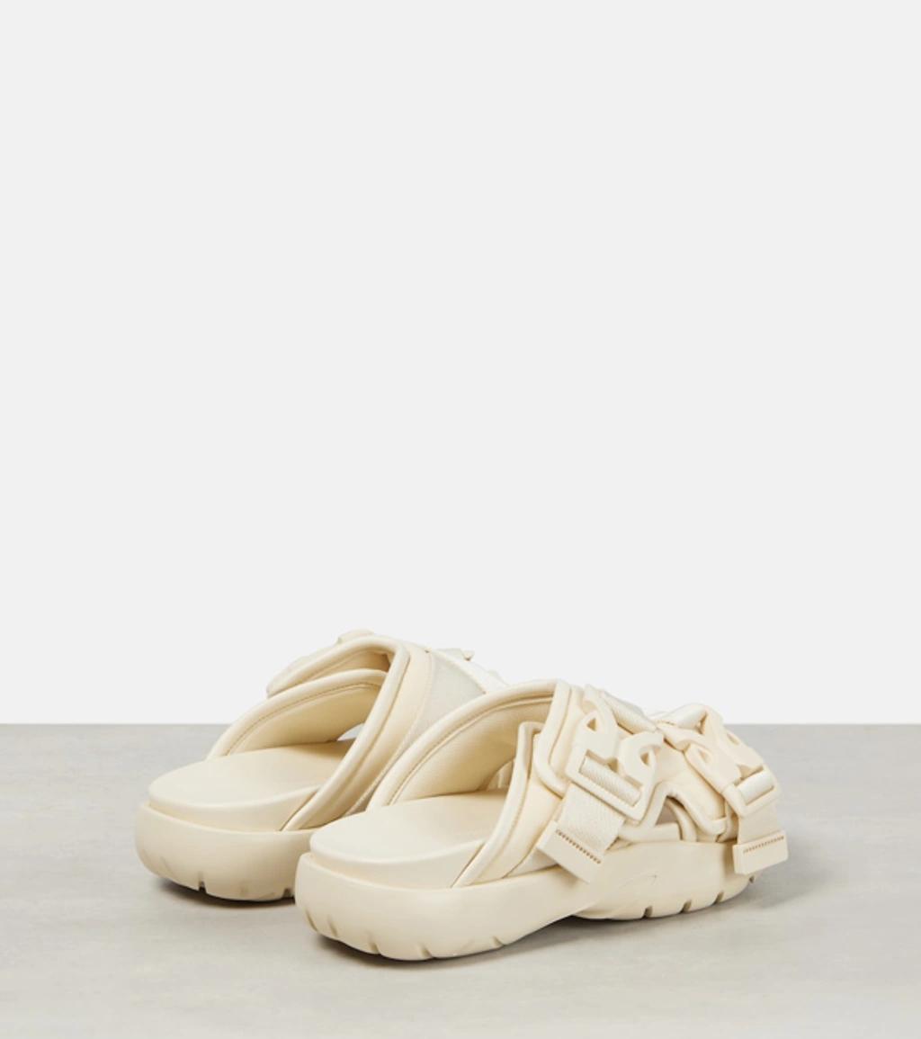 BOTTEGA VENETA Snap Slides In Beige Product Image