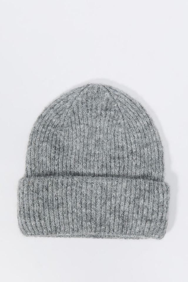 Ribbed Knit Beanie Female Product Image