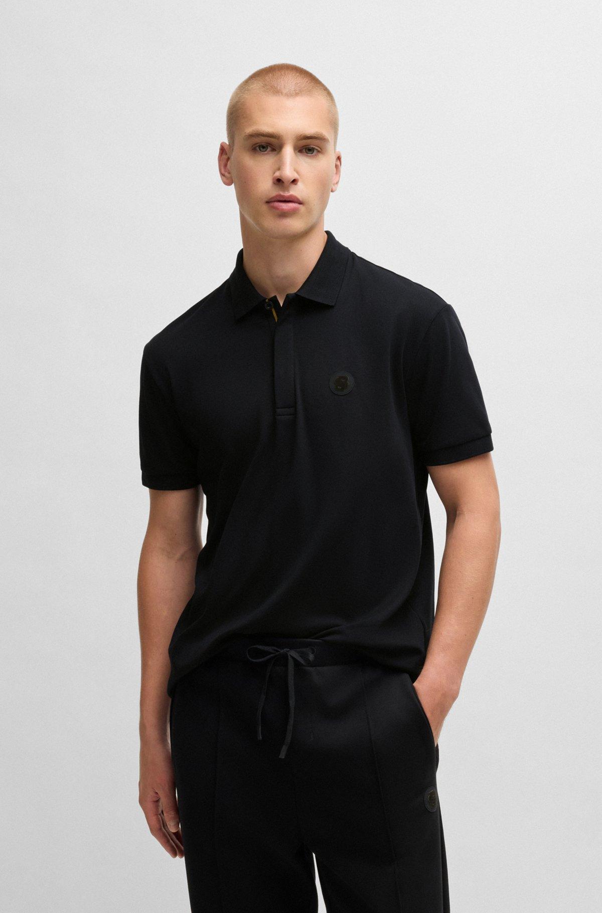 Paddy polo shirt in cooling cotton Product Image