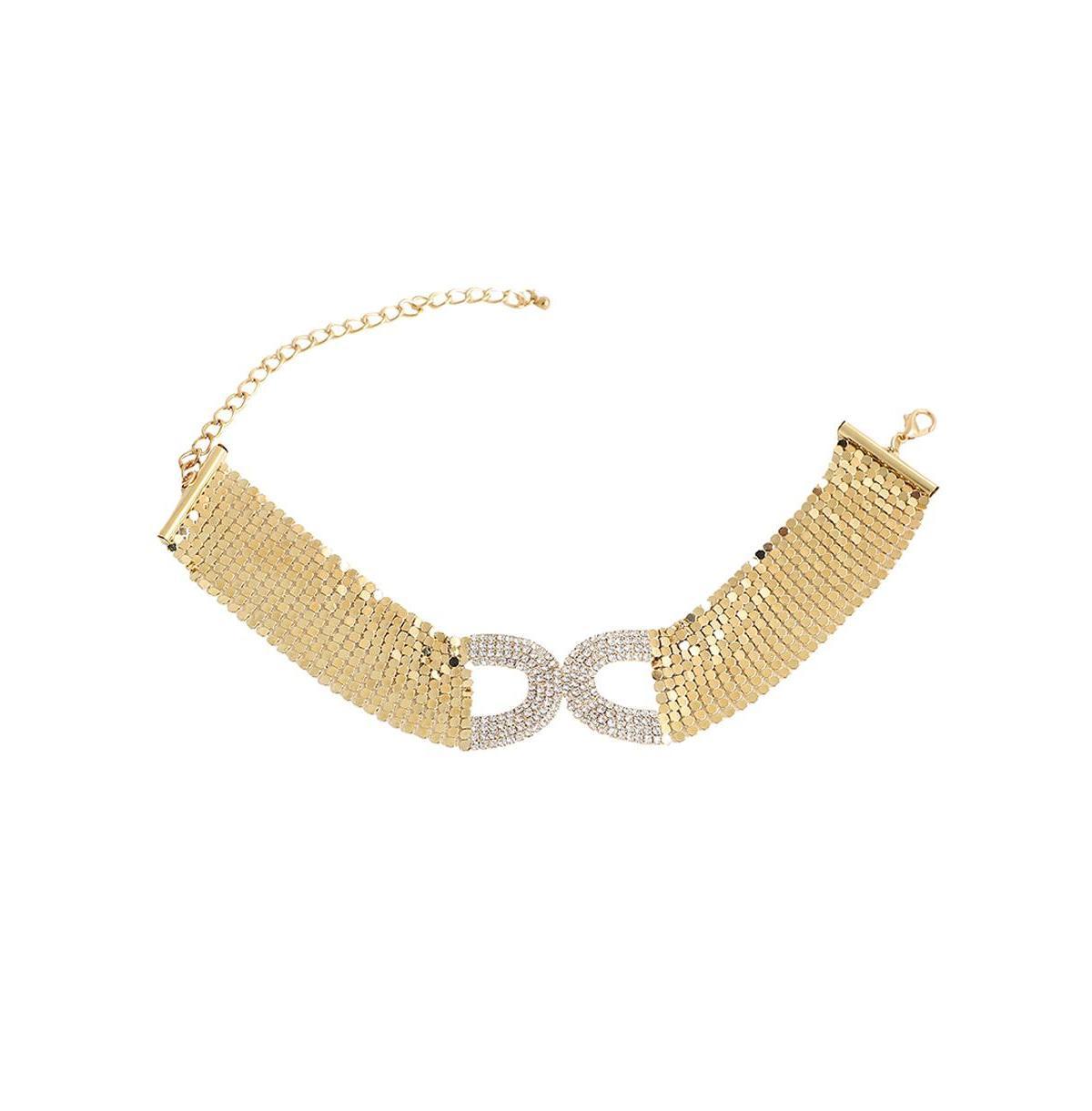 Sohi Womens Bling Choker Necklace Product Image