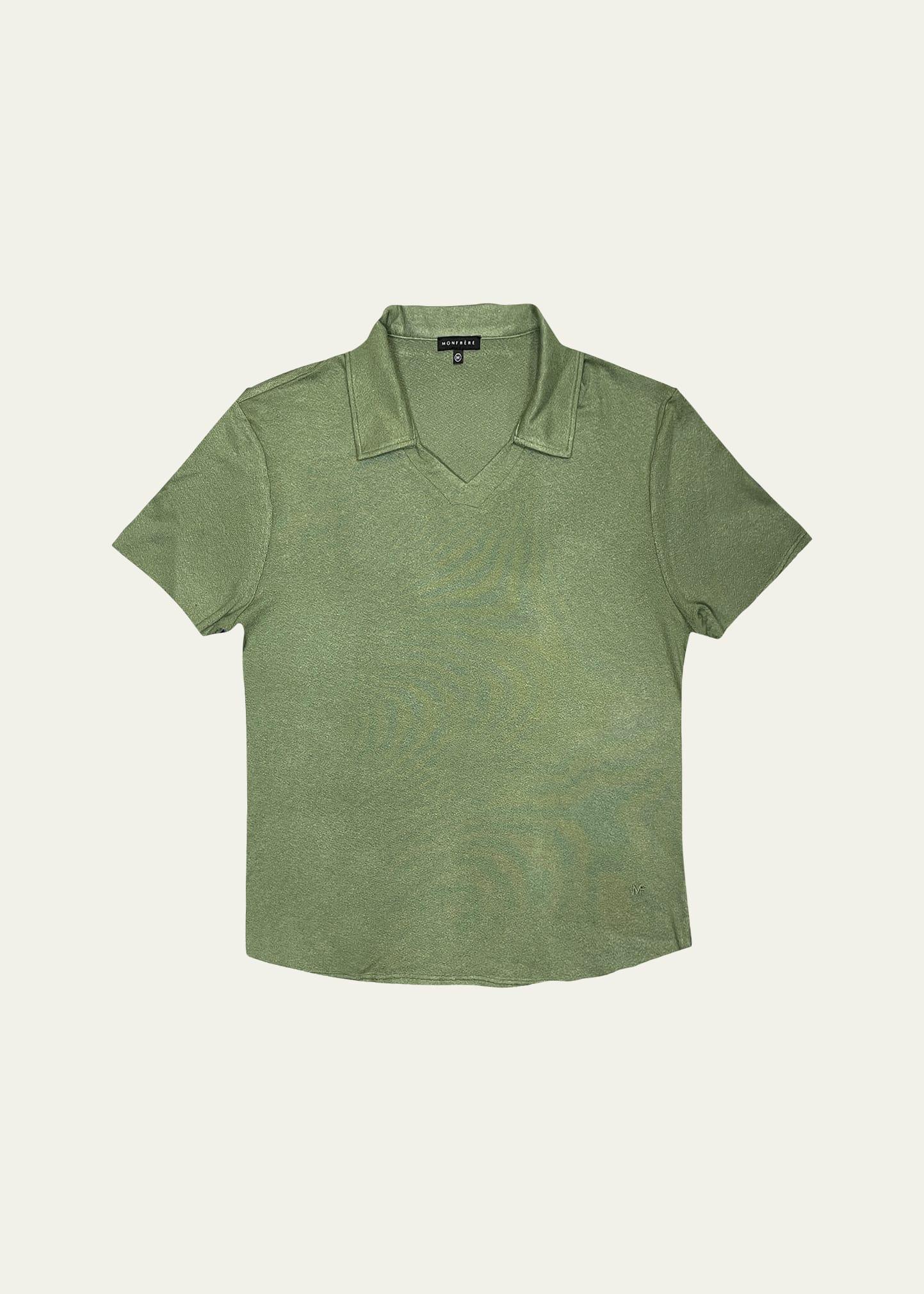 Mens Bond Crepe Polo Shirt Product Image