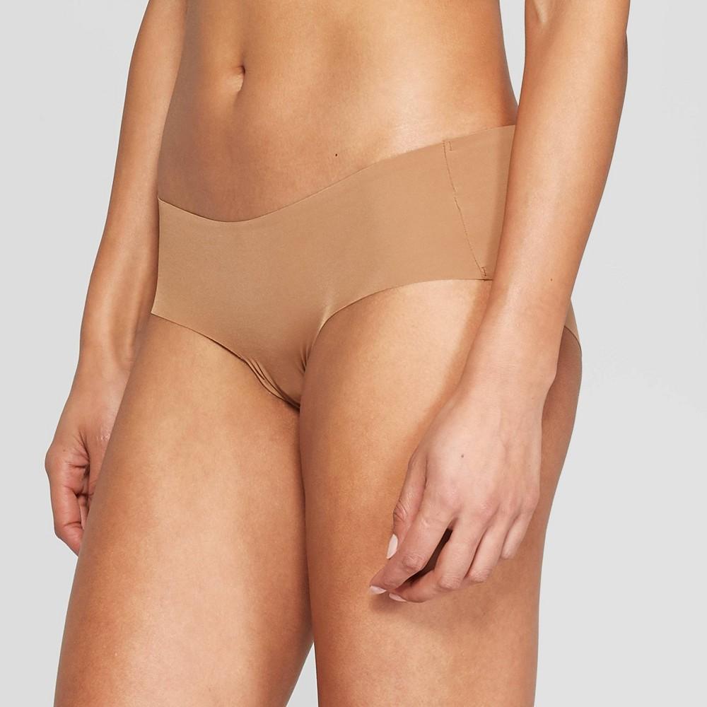 Womens Invisible Edge Hipster Underwear - Auden Cocoa XS Product Image