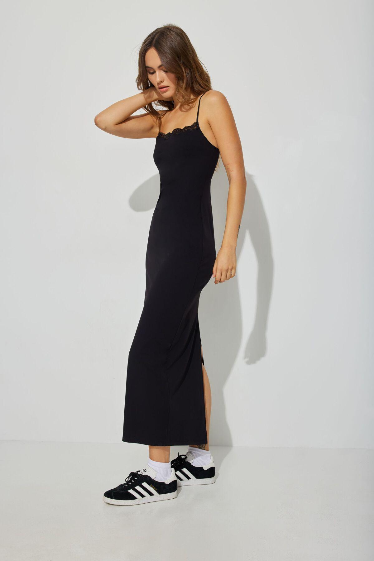 Tianna Lace Trim Maxi Dress Product Image