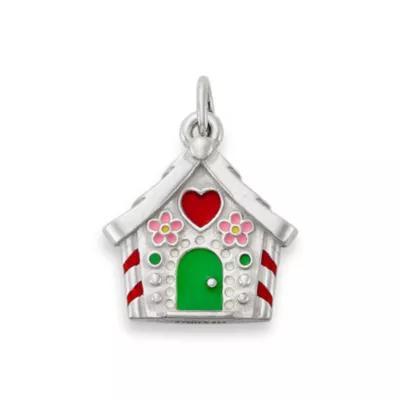 Enamel Gingerbread House Charm Product Image