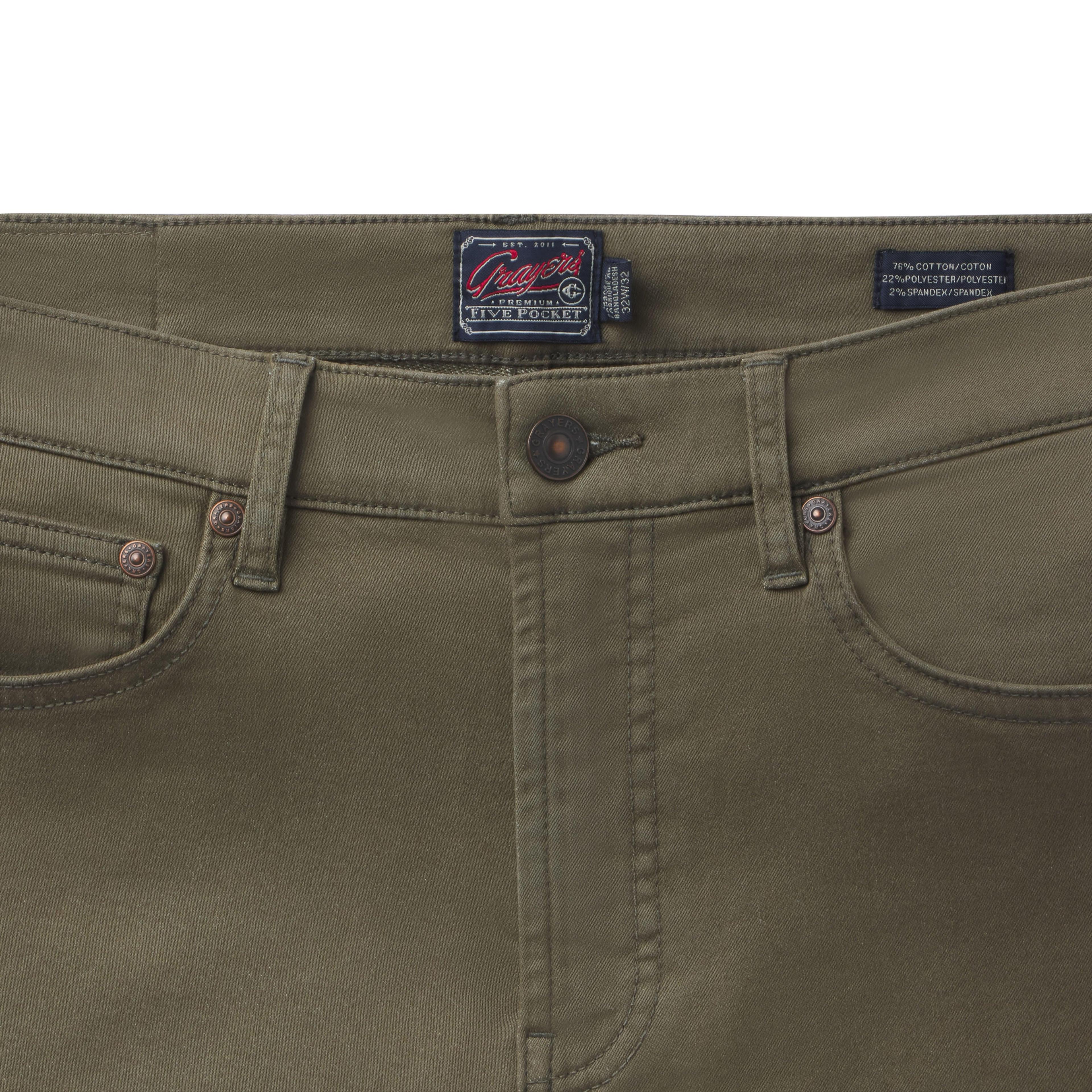 Hybrid Stretch 5 Pocket - Olive Drab Product Image