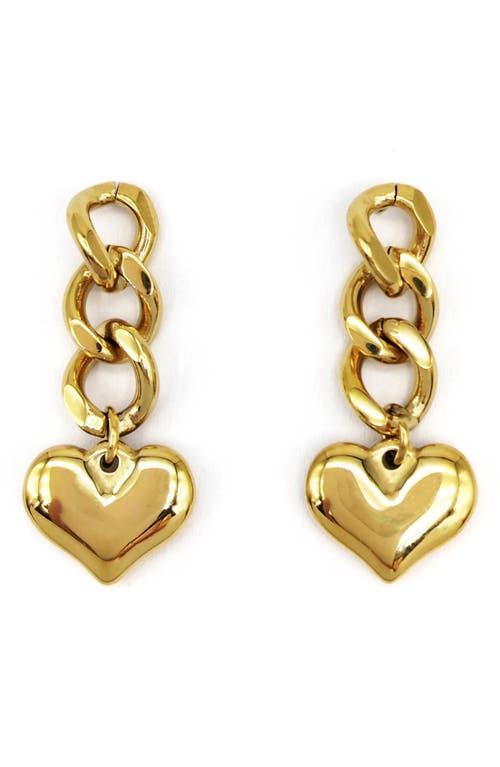 Petit Moments Romantic Heart Drop Earrings Product Image