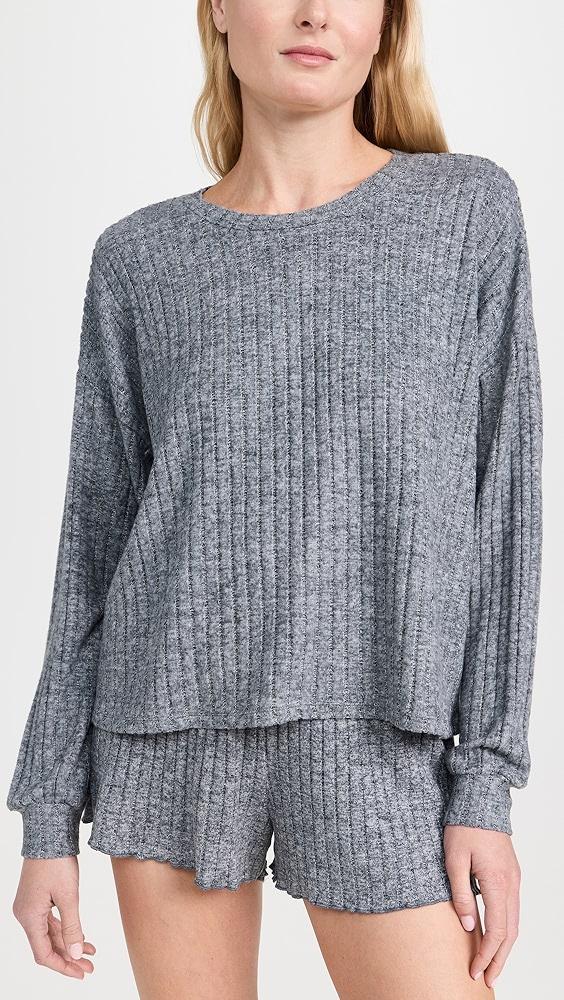 Z Supply Daydream Rib Long Sleeve Top | Shopbop product image