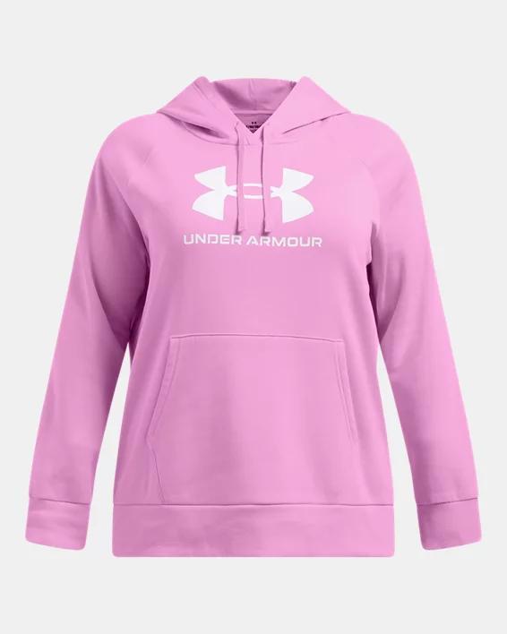 Women's UA Rival Fleece Logo Hoodie Product Image