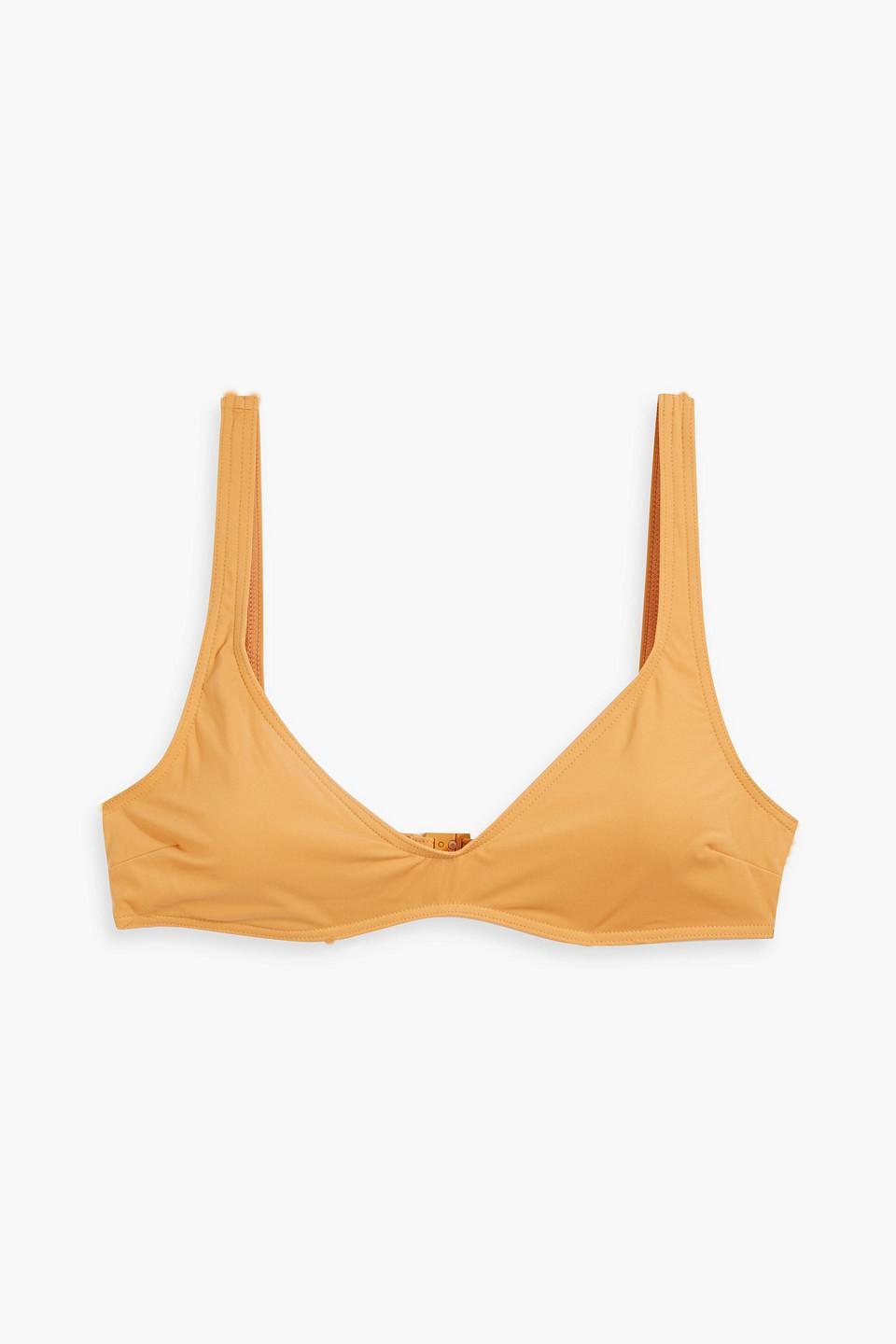 Separates Sculpt Bikini Top In Marigold Product Image