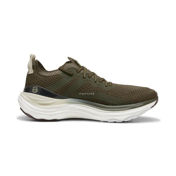 PUMA ForeverRun NITROâ¢ Knit Men's Running Shoes in Dark Olive/White Product Image