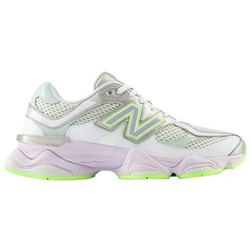 New Balance Womens New Balance 9060 - Womens Running Shoes White/Purple/Silver Product Image