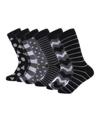 Mio Marino Mens Orthodox Crew Dress Socks Pack of 6 Product Image