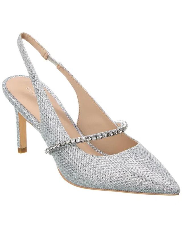 Crystalne 75 Slingback In Silver Product Image