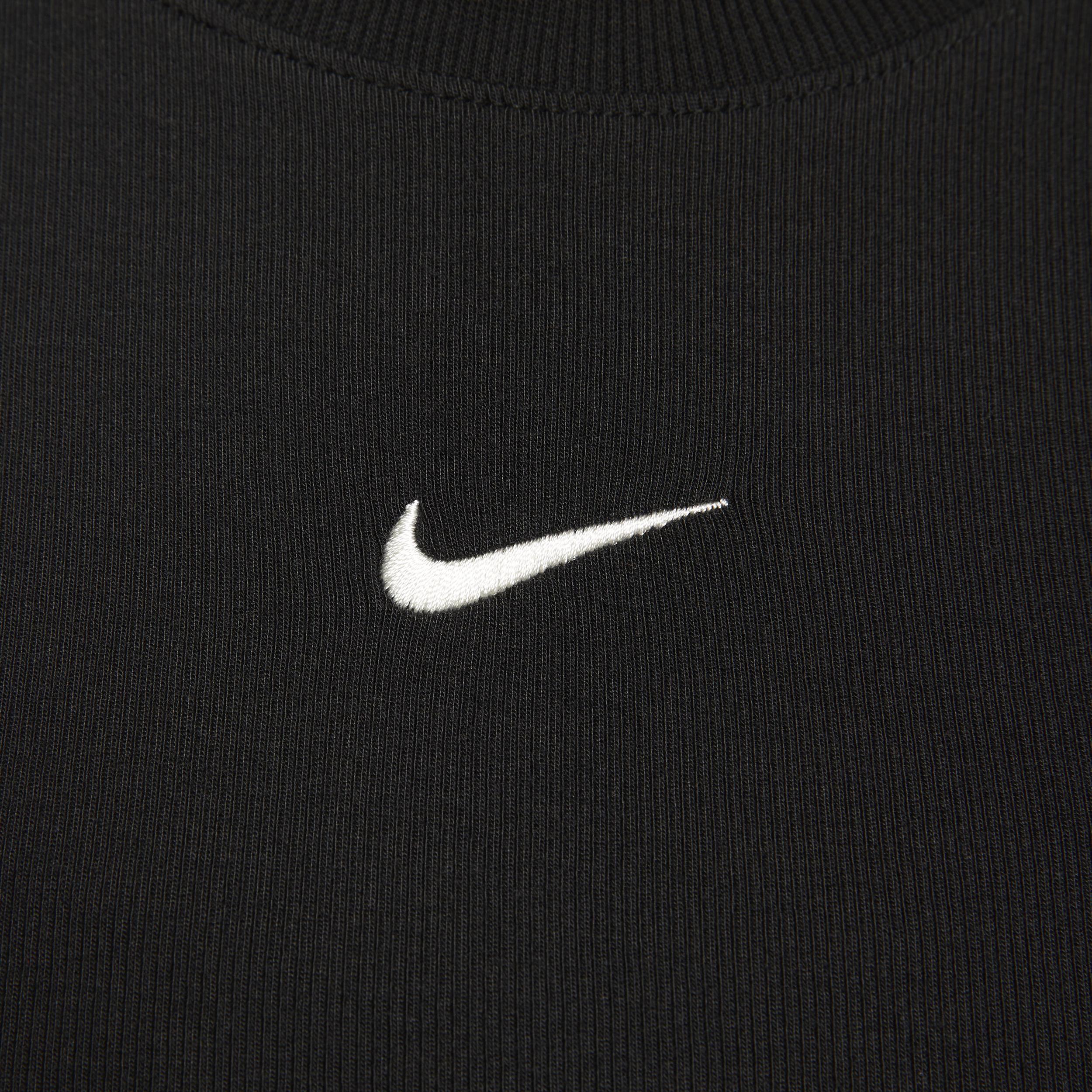 Womens Nike Sportswear Essential Ribbed Cropped Tank Top Product Image