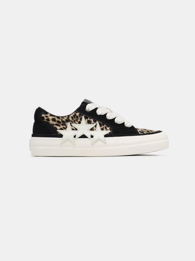 WOMEN - WOMEN'S LEOPARD SUNSET SKATE LOW - Black Female Product Image