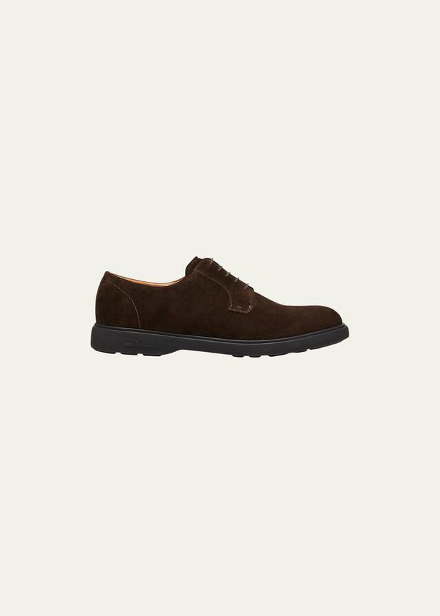 Mens Suede Derby Shoes Product Image