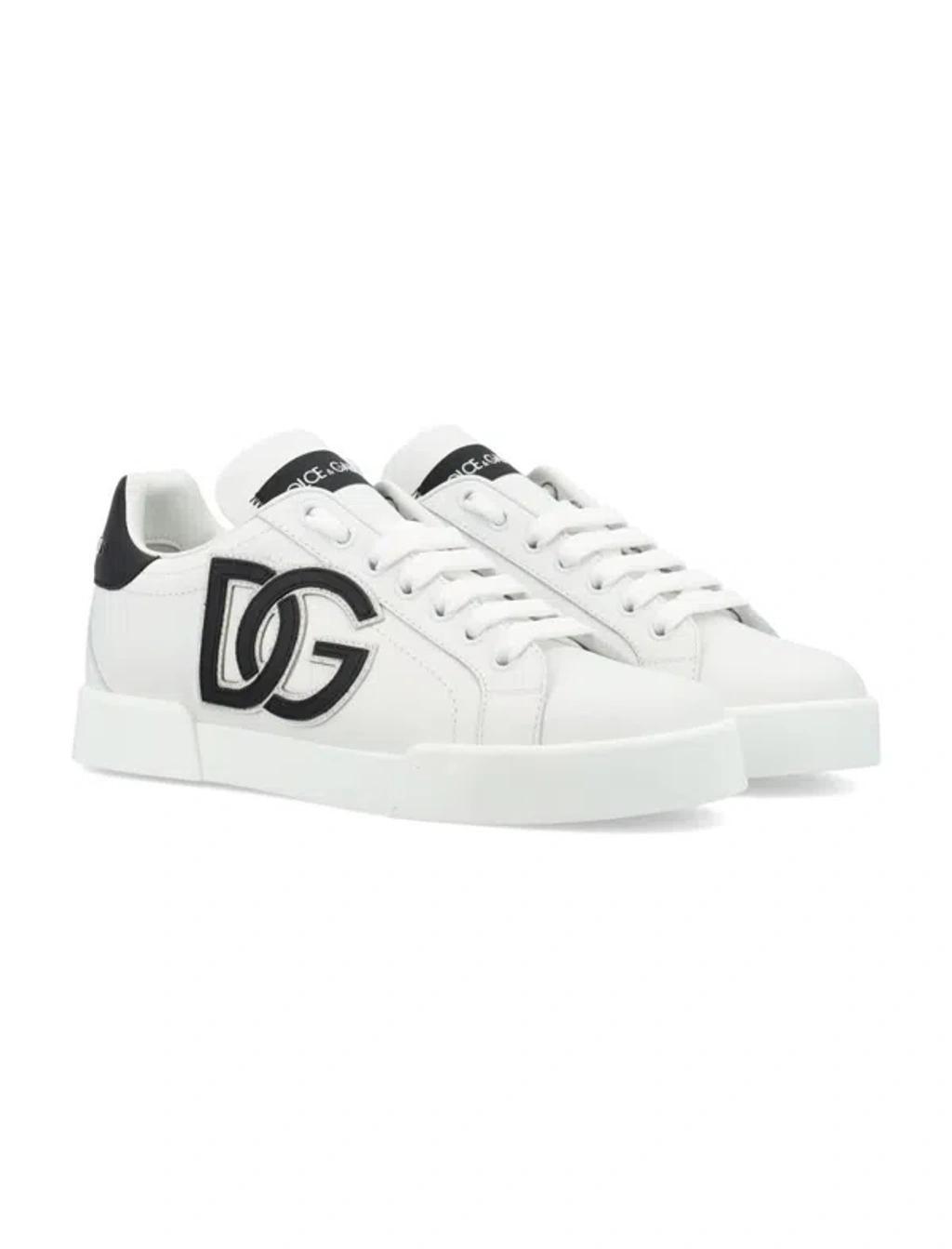 DOLCE & GABBANA Zapatillas - Portofino In White Product Image