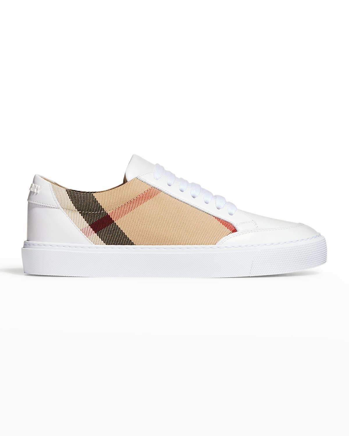 burberry Salmond Check Low Top Sneaker Product Image