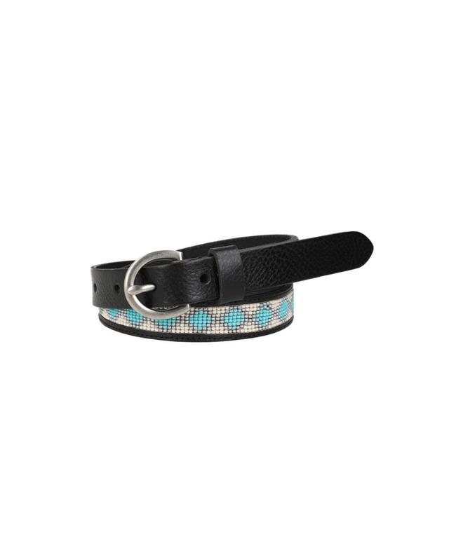 Frye Womens 20mm Beaded Leather Belt Product Image