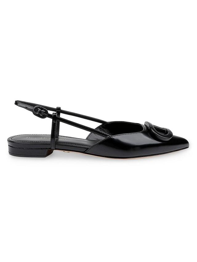 Dee Ocleppo Womens Rome Pointed Slingback Flats Product Image