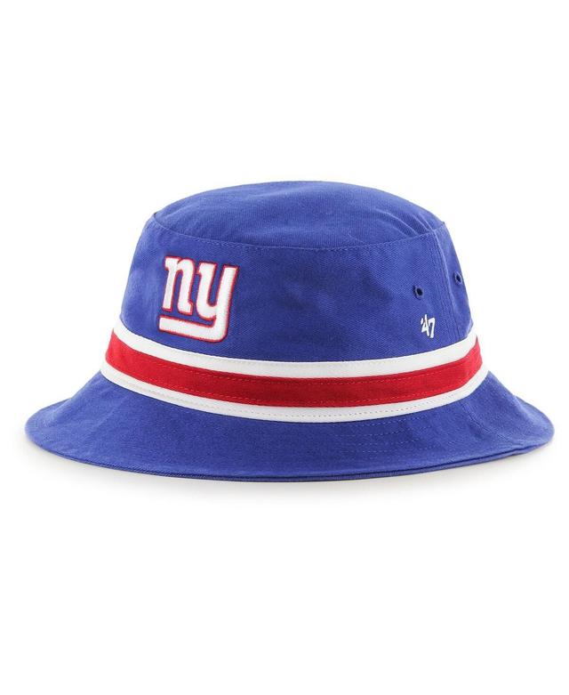 Mens 47 Royal New York Giants Striped Bucket Hat Product Image