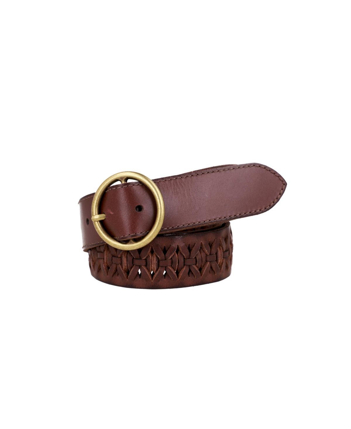 Frye Womens Woven Leather Belt Product Image