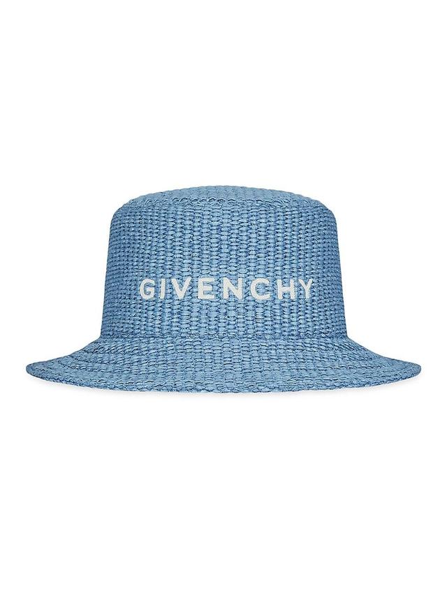 Womens Bucket Hat in Raffia Product Image