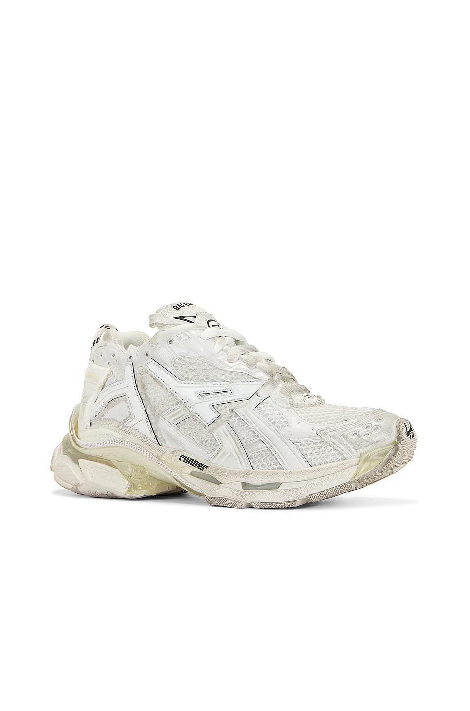 Balenciaga Runner Sneaker in White - White. Size 43 (also in ). Product Image