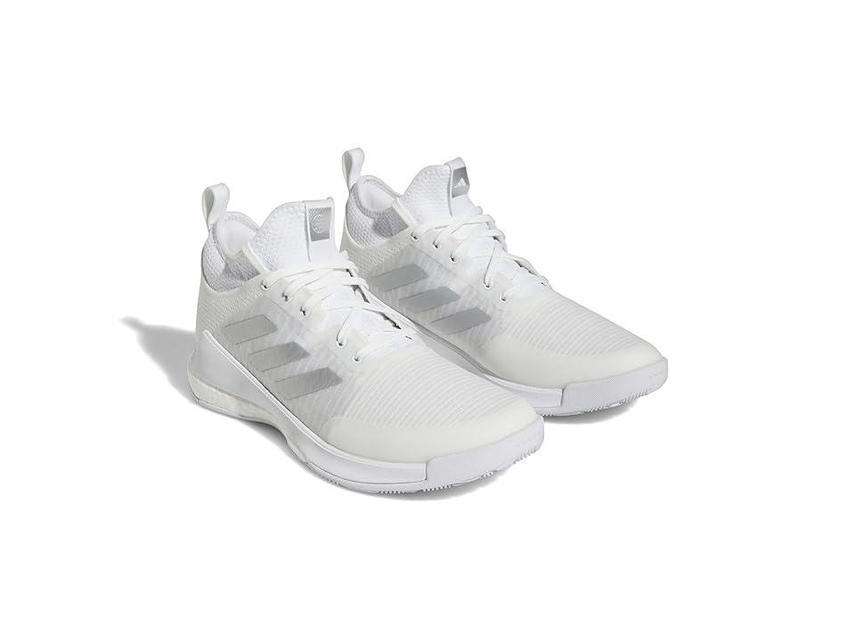 adidas Crazyflight Mid Silver Metallic) Women's Shoes Product Image