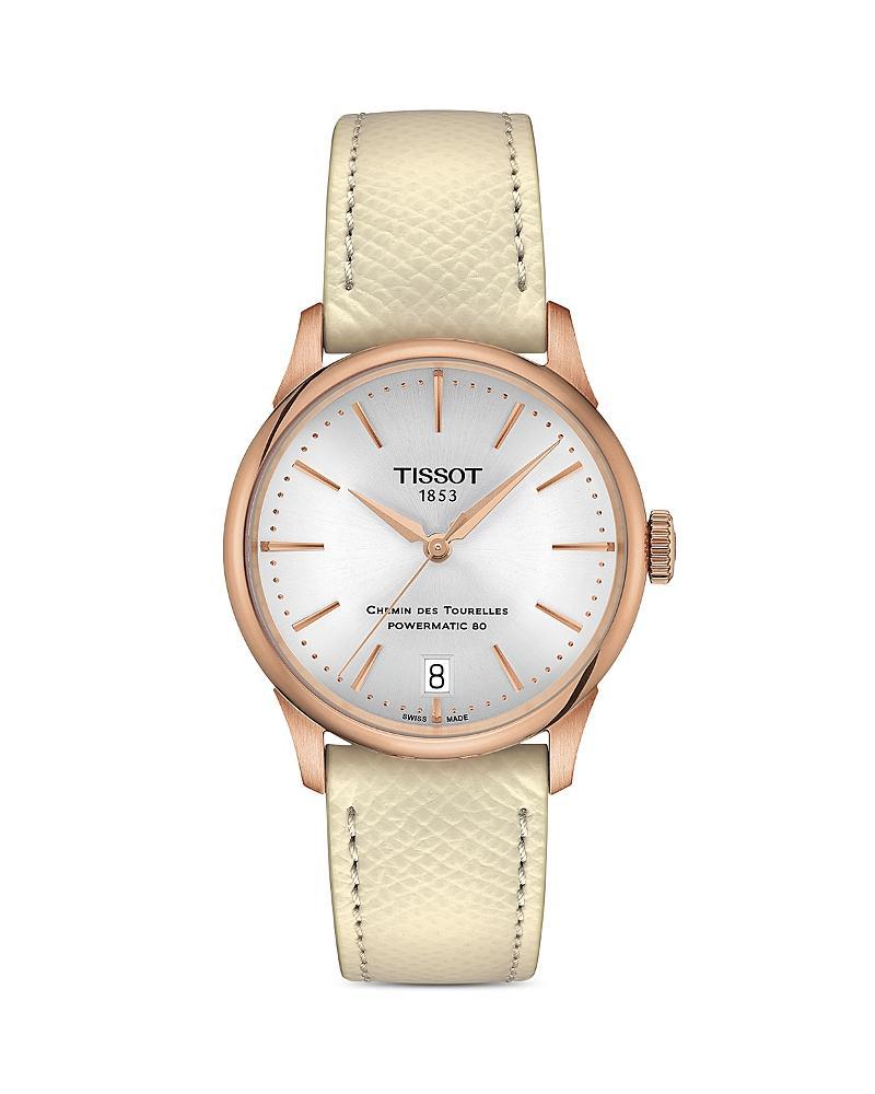 Tissot Chemin des Tourelles Powermatic 80 Watch, 34mm Product Image