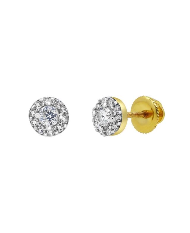 Saks Fifth Avenue Made in Italy Saks Fifth Avenue Women's 14K White Gold & 0.5 TCW Diamond Stud Earrings  - female - Size: one-size Product Image