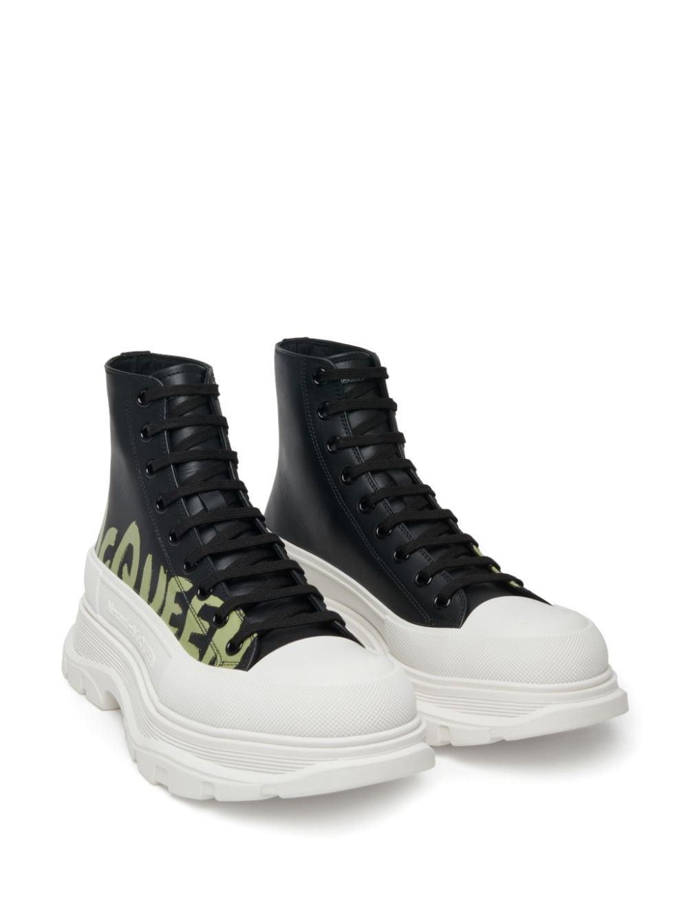 Tread Slick High-top Sneakers In Black Product Image