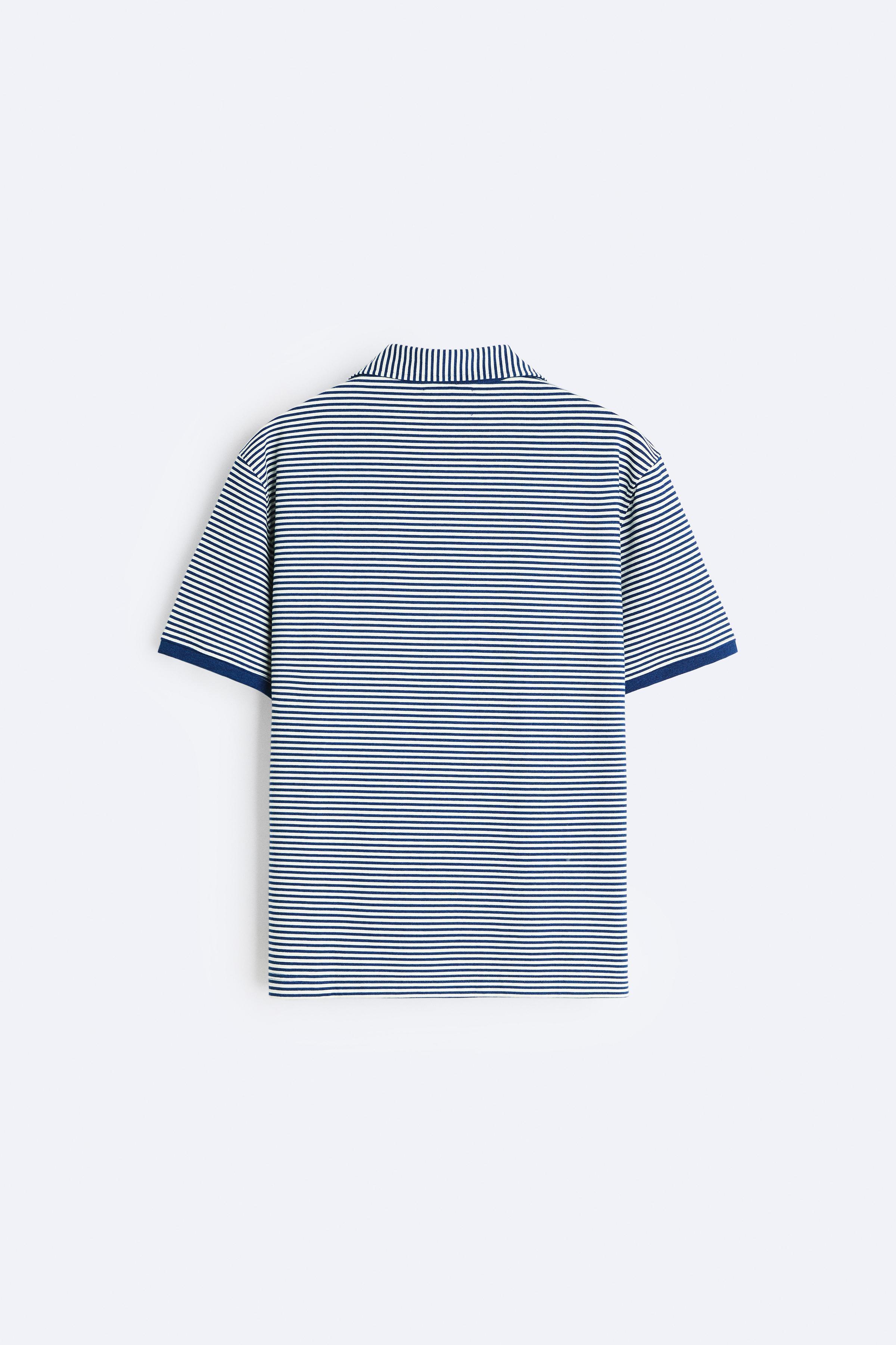 STRIPED JACQUARD POLO Product Image