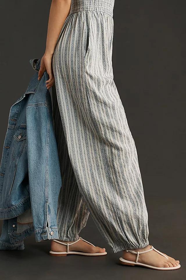 By Anthropologie Linen Balloon Jumpsuit Product Image