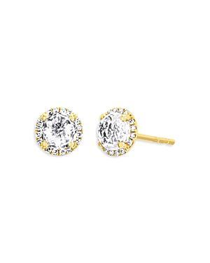 14k Gold-Plated Ball Stud Earrings, Womens Product Image