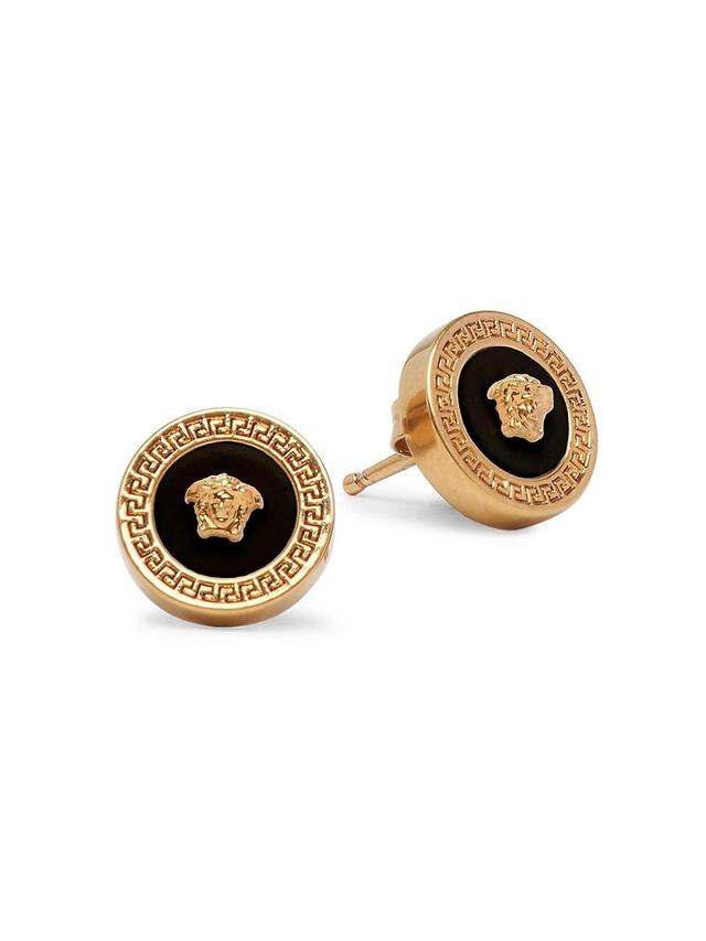 Mens Icon Medusa Stud Earrings Product Image