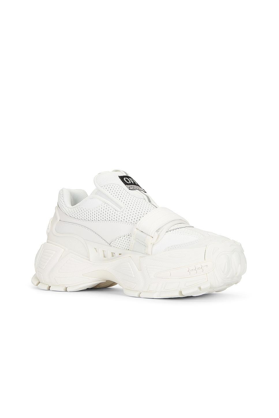 OFF Glove Slip On Sneaker in White Product Image