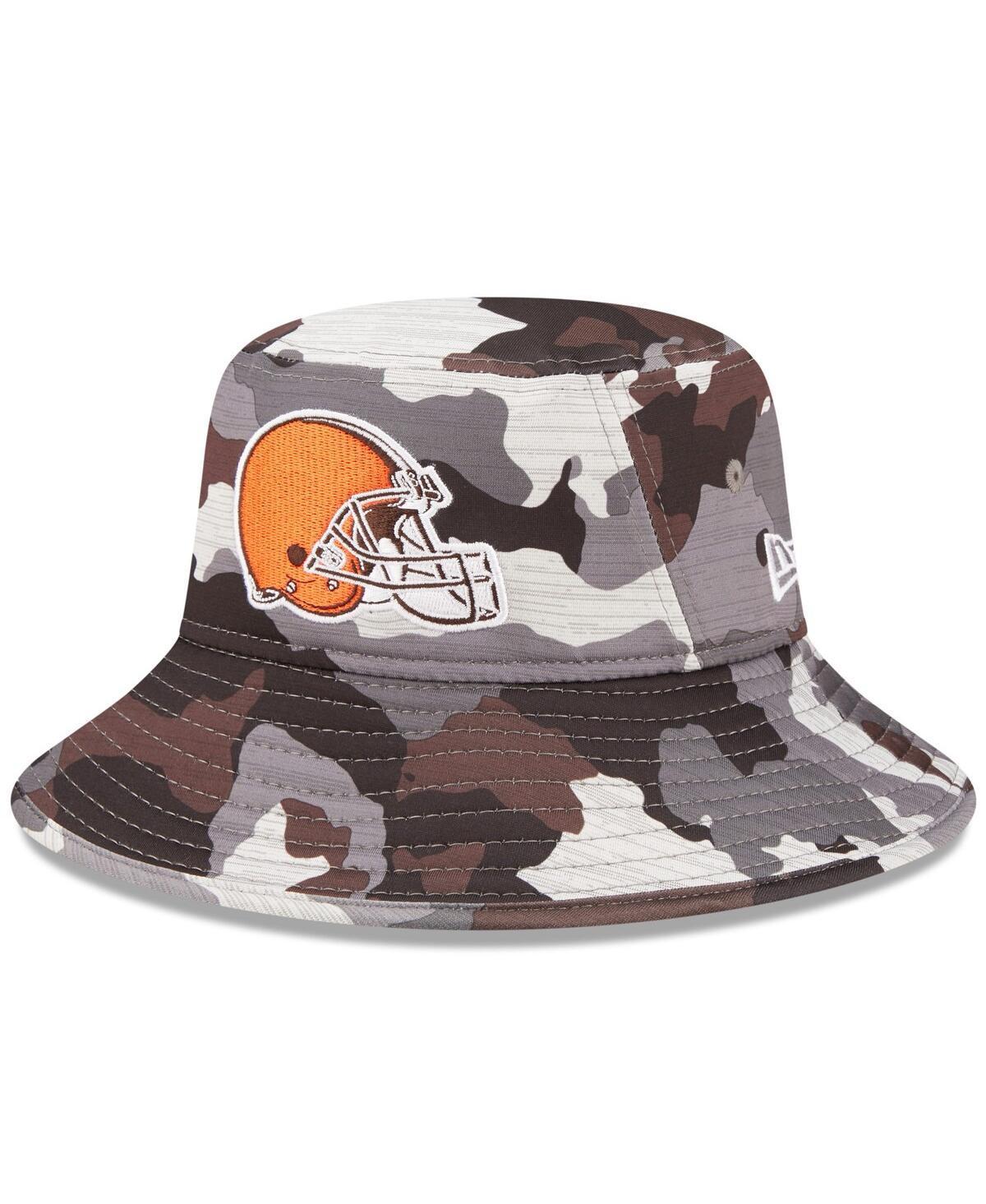 Mens New Era Camo Cleveland Browns 2022 NFL Training Camp Official Bucket Hat Product Image