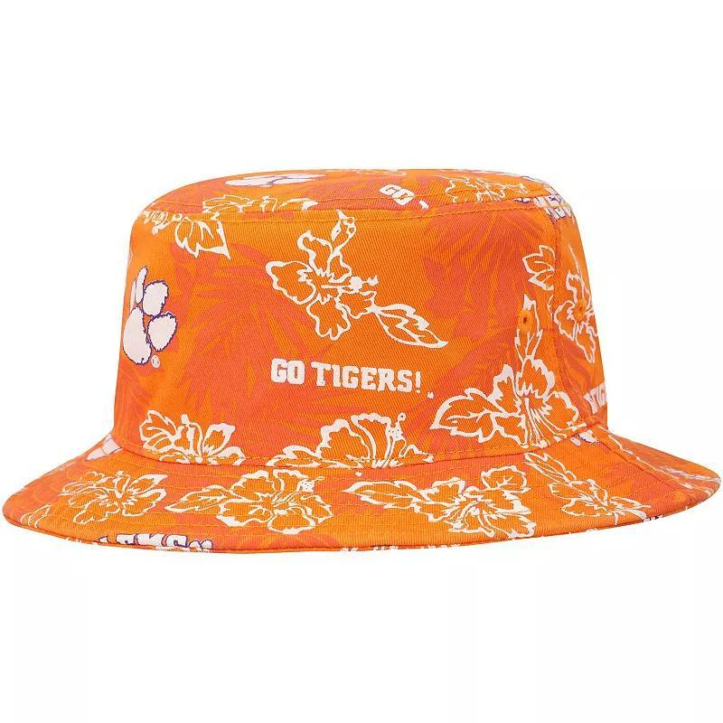 Mens Reyn Spooner Clemson Tigers Floral Bucket Hat Product Image