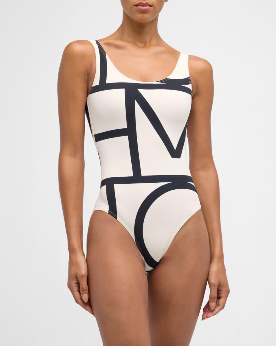 Monogram One-Piece Swimsuit Product Image