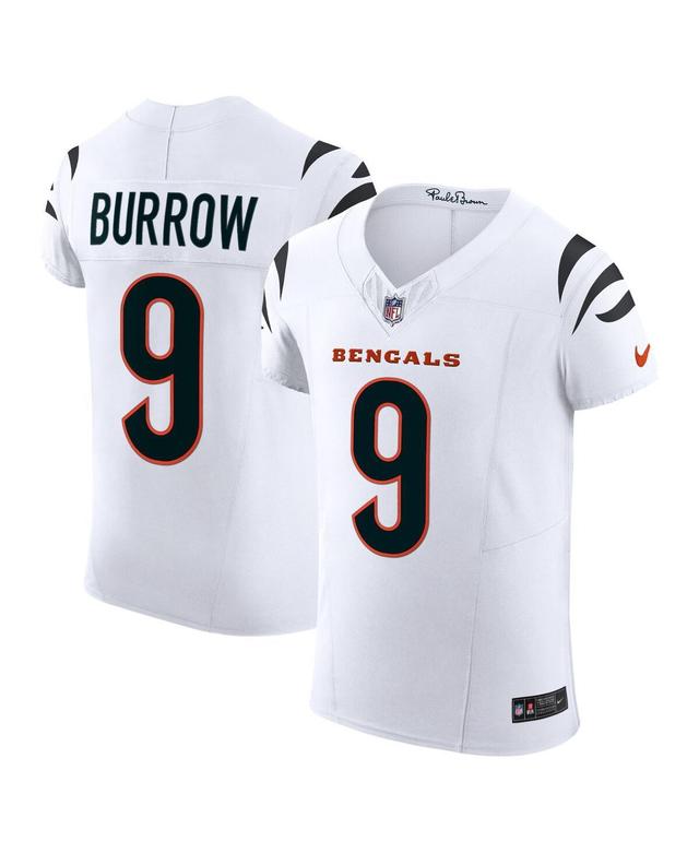 Nike Mens Joe Burrow White Cincinnati Bengals Vapor F.u.s.e. Elite Jersey - White Product Image