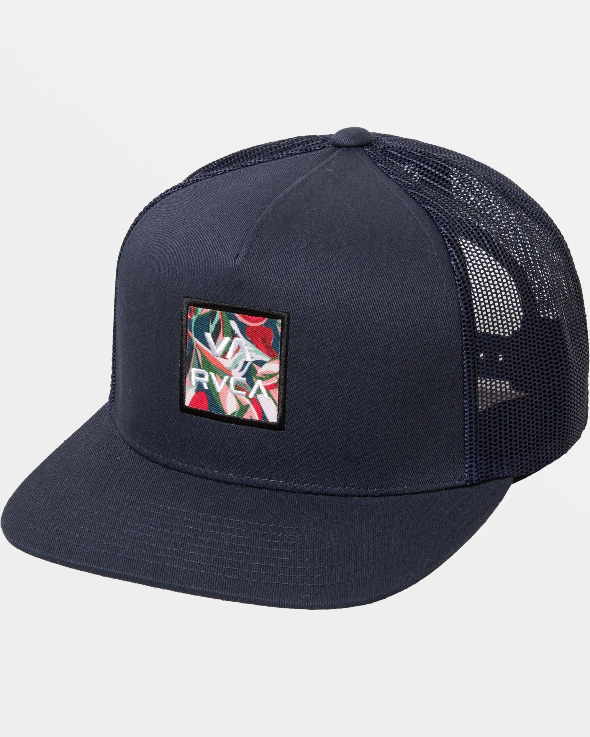 VA All The Way Print Trucker Hat - Dark Denim Product Image