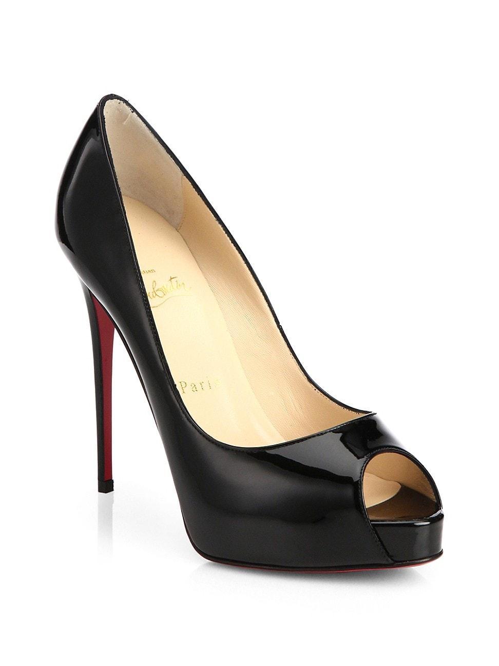 Womens New Very Priv 120MM Patent Leather Pumps Product Image